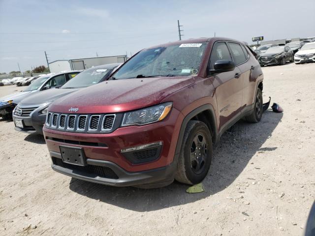 Photo 2 from auction – 2021 JEEP COMPASS SP with VIN 3C4NJCAB6MT510964