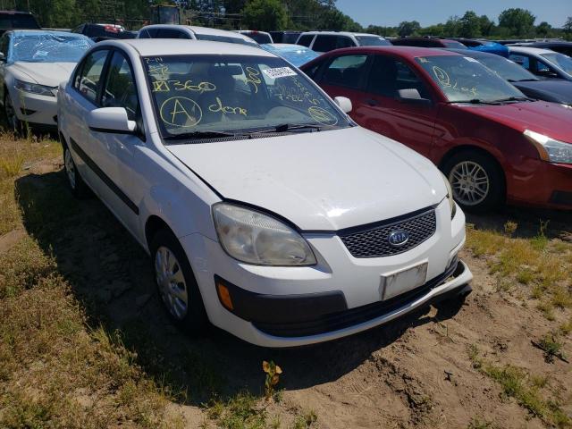 KIA RIO BASE 2007 with VIN KNADE123776217128 - Photo from auction