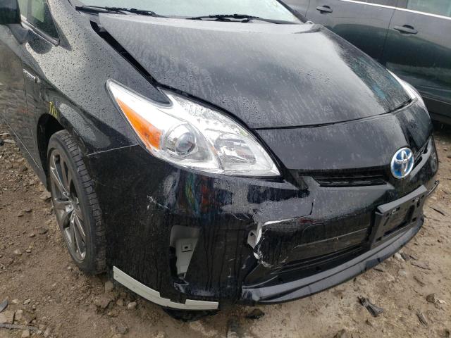 Photo 9 from auction – 2014 TOYOTA PRIUS with VIN JTDKN3DU8E0391530