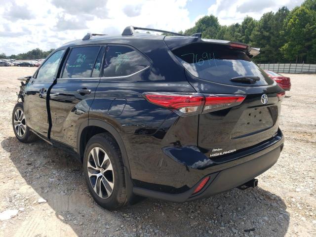 Photo 3 from auction – 2021 TOYOTA HIGHLANDER with VIN 5TDGZRBH4MS542362