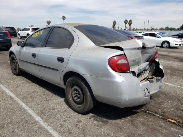 Photo 3 from auction – 2005 DODGE NEON BASE with VIN 1B3ES26C35D101323