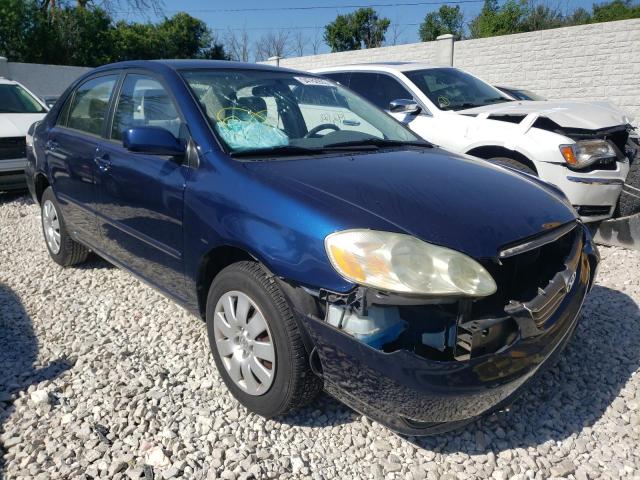 TOYOTA COROLLA CE 2003 with VIN JTDBR32E230015225 - Photo from auction