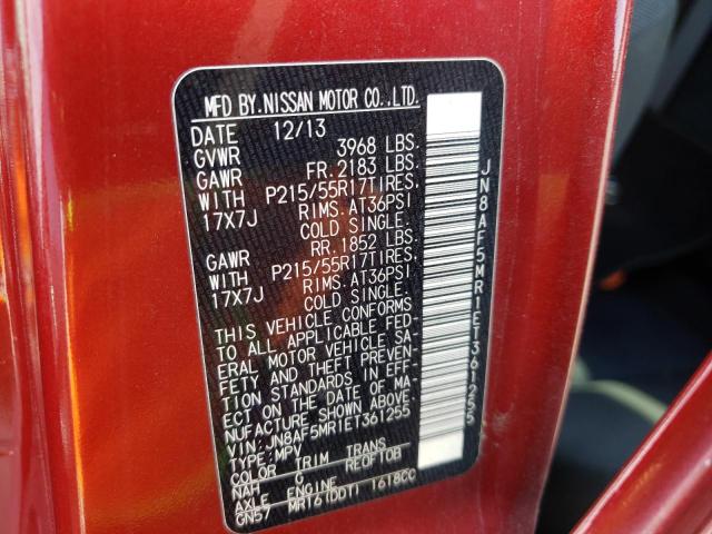 Photo 10 from auction – 2014 NISSAN JUKE S with VIN JN8AF5MR1ET361255