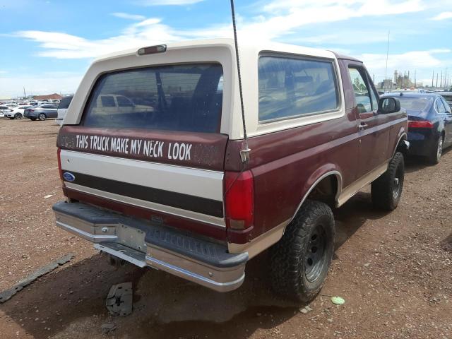 Photo 4 from auction – 1994 FORD BRONCO U10 with VIN 1FMEU15H4RLA30429
