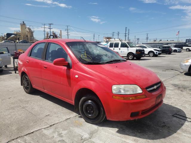 CHEVROLET AVEO BASE 2005 con VIN KL1TD52665B386443 - Foto de la subasta