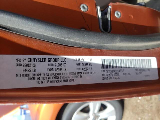 Photo 10 from auction – 2011 DODGE CALIBER MA with VIN 1B3CB3HA2BD147617