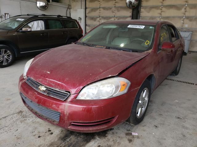 Photo 2 from auction – 2008 CHEVROLET IMPALA LT with VIN 2G1WT58K681247620