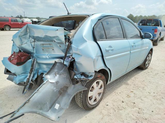 Photo 4 from auction – 2007 HYUNDAI ACCENT GLS with VIN KMHCN46C07U093107