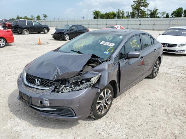 Photo 2 from auction – 2014 HONDA CIVIC EX with VIN 19XFB2F89EE086386
