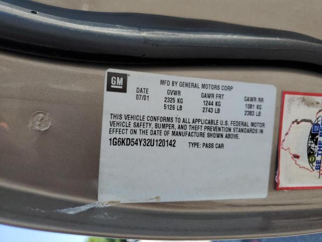 Photo 10 from auction – 2002 CADILLAC DEVILLE with VIN 1G6KD54Y32U120142