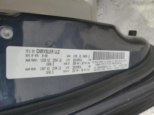 Photo 10 from auction – 2008 DODGE GRAND CARA with VIN 2D8HN44H38R845441