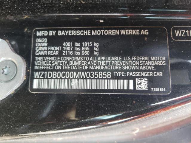 Photo 10 from auction – 2021 TOYOTA SUPRA BASE with VIN WZ1DB0C00MW035858