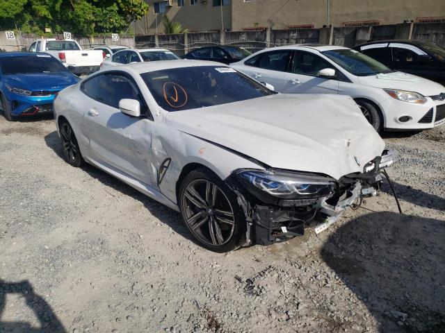 BMW 840I 2022 with VIN WBAAE2C06NCH15321 - Photo from auction