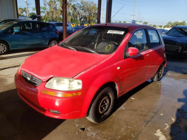 Photo 2 from auction – 2006 CHEVROLET AVEO BASE with VIN KL1TD66666B541784