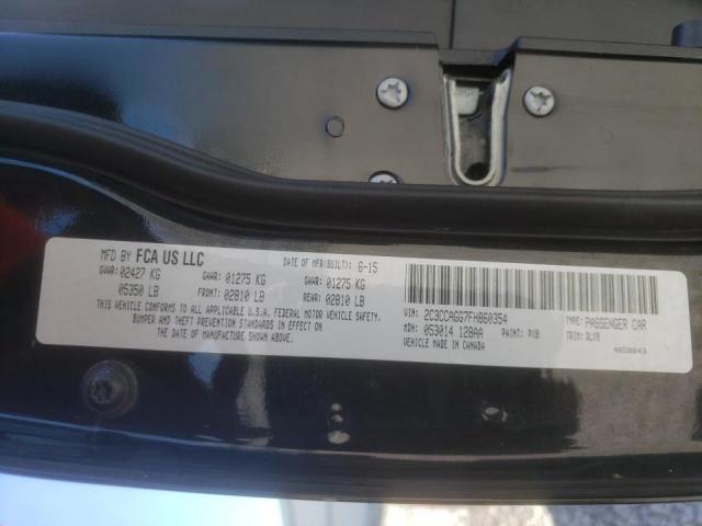Photo 10 from auction – 2015 CHRYSLER 300 S with VIN 2C3CCAGG7FH860354