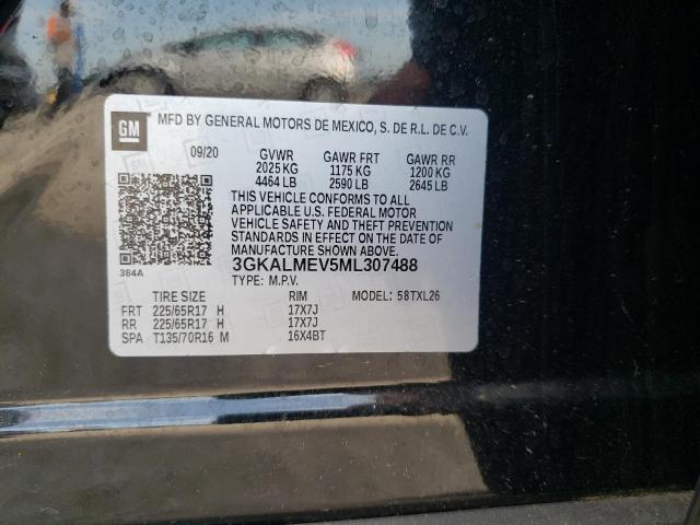 Photo 10 from auction – 2021 GMC TERRAIN SL with VIN 3GKALMEV5ML307488