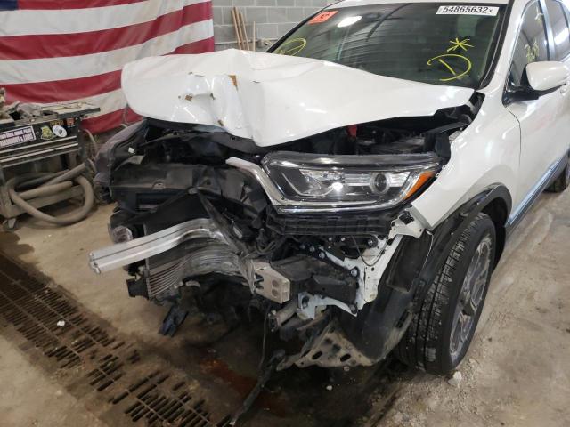 Photo 9 from auction – 2017 HONDA CR-V EX with VIN 5J6RW2H59HL034251