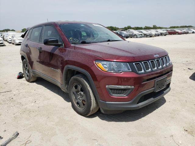 JEEP COMPASS SP 2021 with VIN 3C4NJCAB6MT510964 - Photo from auction