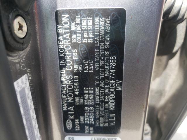 Photo 10 from auction – 2015 KIA SPORTAGE L with VIN KNDPBCAC3F7747868