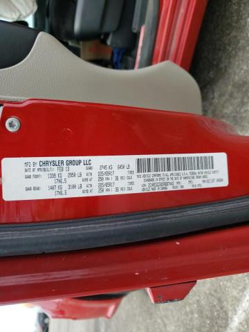 Photo 10 from auction – 2013 DODGE GRAND CARA with VIN 2C4RDGCG0DR687442