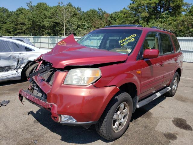 Photo 2 from auction – 2006 HONDA PILOT EX with VIN 2HKYF18726H522147