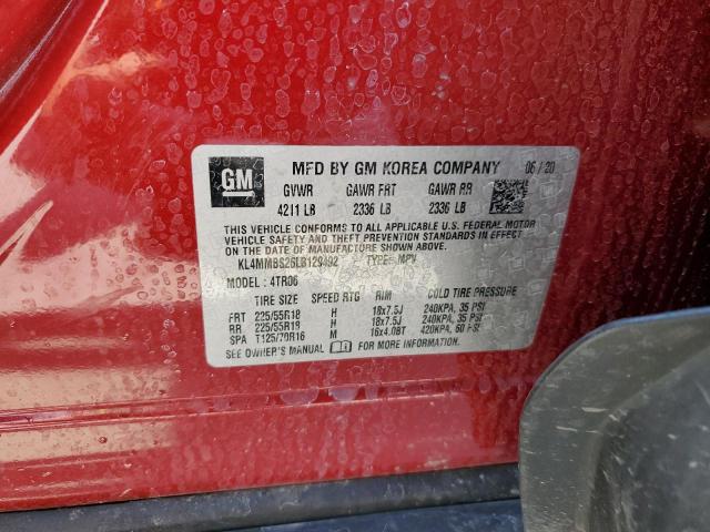 Photo 10 from auction – 2020 BUICK ENCORE GX with VIN KL4MMBS26LB129492