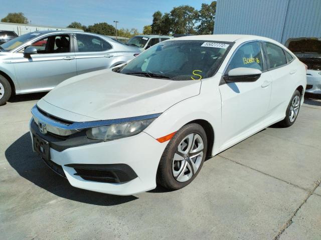 Photo 2 from auction – 2016 HONDA CIVIC LX with VIN 19XFC2F51GE228428