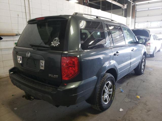 Photo 4 from auction – 2004 HONDA PILOT EX with VIN 2HKYF18414H573464