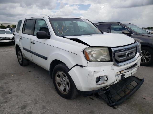 HONDA PILOT LX 2011 with VIN 5FNYF4H21BB094201 - Photo from auction