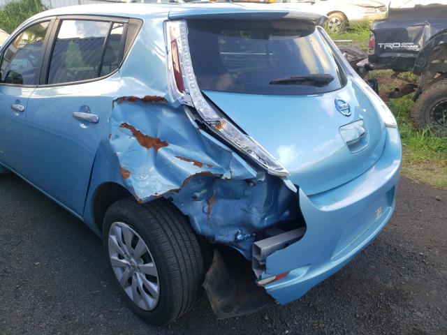 Photo 9 from auction – 2015 NISSAN LEAF S with VIN 1N4AZ0CP5FC327235