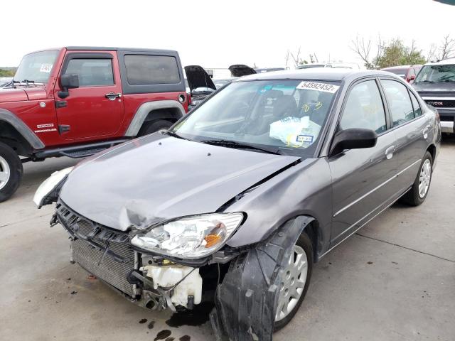 Photo 2 from auction – 2004 HONDA CIVIC LX with VIN 1HGES16554L012336