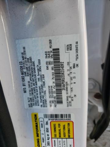 Photo 10 from auction – 2013 FORD FUSION TIT with VIN 3FA6P0RU2DR354092
