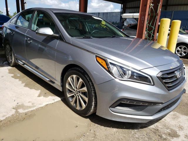 HYUNDAI SONATA SPO 2015 with VIN 5NPE34AF0FH133277 - Photo from auction