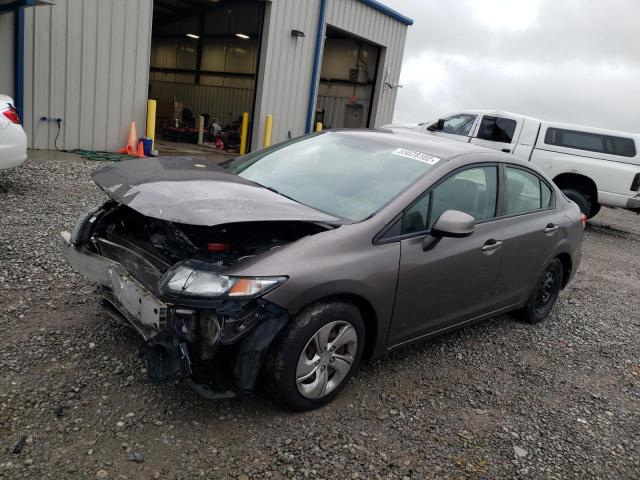 Photo 2 from auction – 2013 HONDA CIVIC LX with VIN 19XFB2F51DE002484