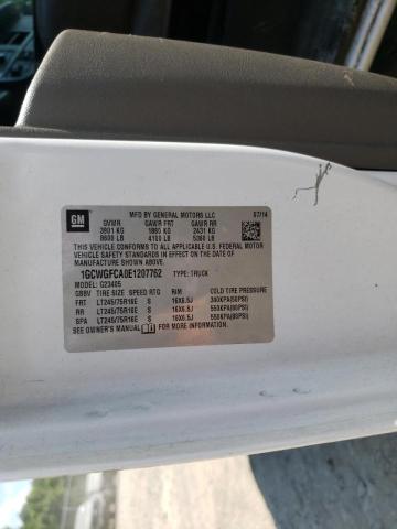 Photo 10 from auction – 2014 CHEVROLET EXPRESS G2 with VIN 1GCWGFCA0E1207762
