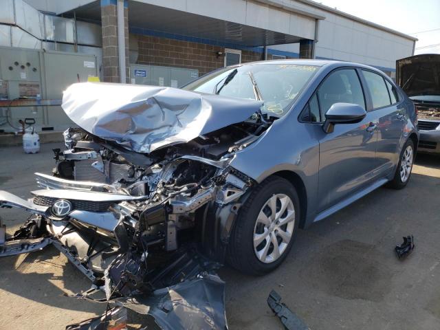 Photo 2 from auction – 2022 TOYOTA COROLLA LE with VIN JTDEPMAE2NJ201449