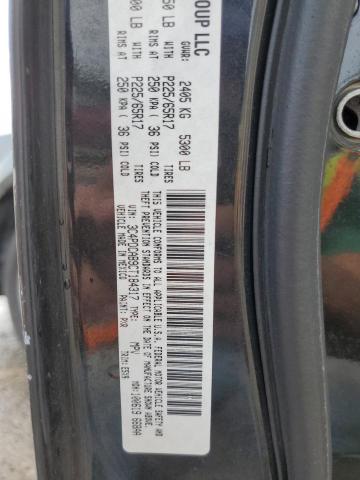 Photo 10 from auction – 2012 DODGE JOURNEY SE with VIN 3C4PDCAB9CT184317