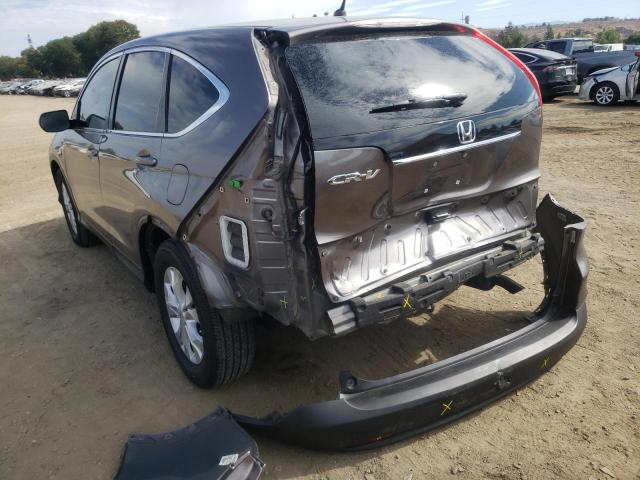 Photo 3 from auction – 2013 HONDA CR-V EX with VIN 5J6RM3H56DL035458