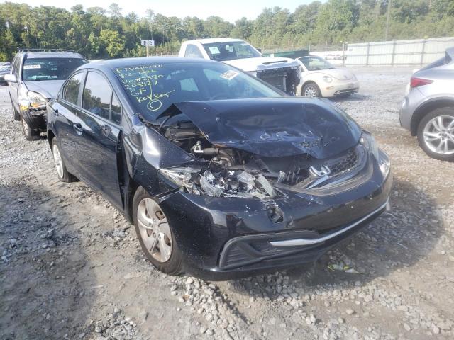HONDA CIVIC LX 2015 with VIN 19XFB2F52FE072580 - Photo from auction