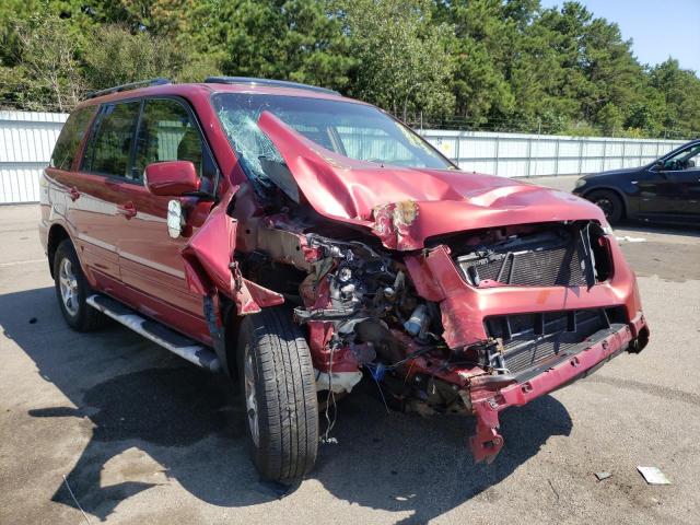 HONDA PILOT EX 2006 with VIN 2HKYF18726H522147 - Photo from auction