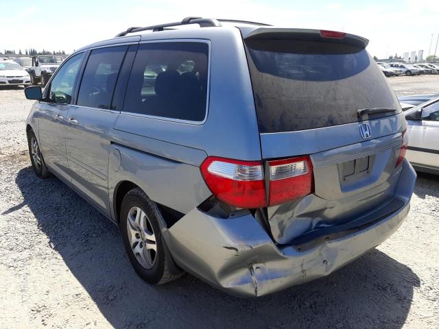 Photo 3 from auction – 2005 HONDA ODYSSEY EX with VIN 5FNRL38795B015316