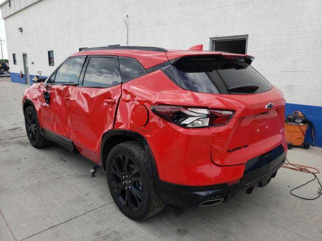 Photo 3 from auction – 2021 CHEVROLET BLAZER RS with VIN 3GNKBKRS1MS555161