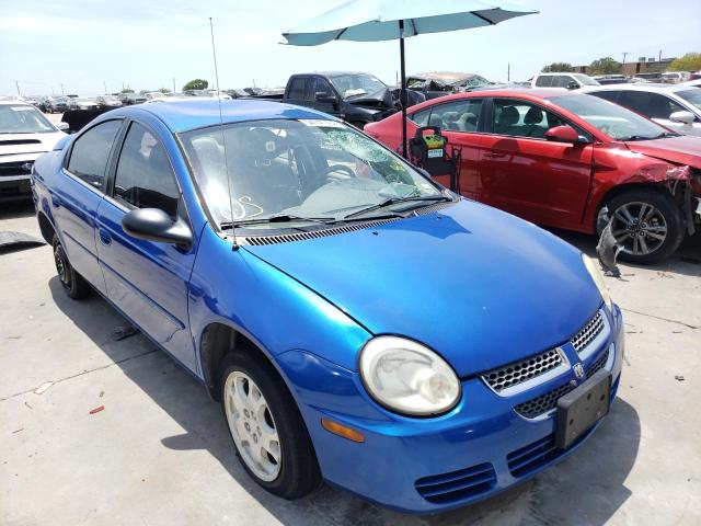 DODGE NEON SXT 2005 with VIN 1B3ES56CX5D127144 - Photo from auction