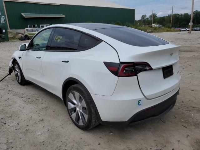 Photo 3 from auction – 2020 TESLA MODEL Y with VIN 5YJYGDEE3LF027399