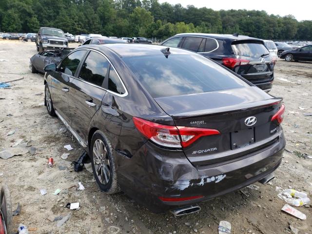 Photo 3 from auction – 2015 HYUNDAI SONATA SPO with VIN 5NPE34AF0FH191664