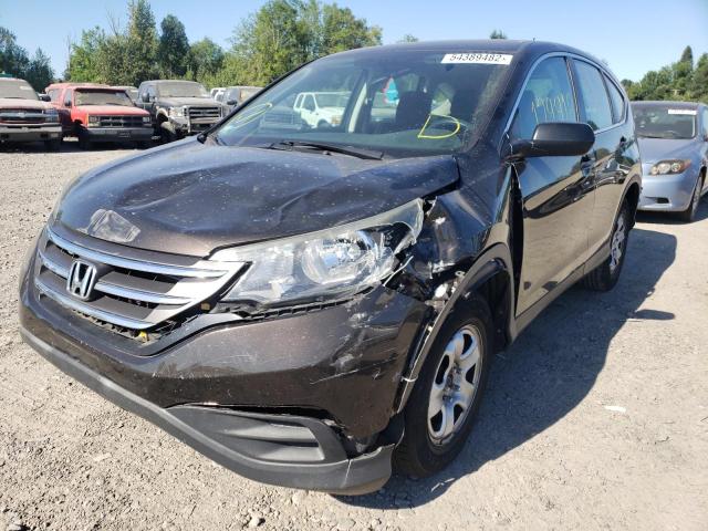 Photo 2 from auction – 2014 HONDA CR-V LX with VIN 5J6RM4H3XEL033993