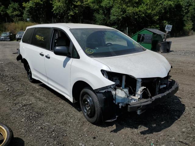 TOYOTA SIENNA L 2020 with VIN 5TDZZ3DC5LS034682 - Photo from auction