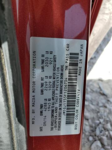 Photo 10 from auction – 2015 MAZDA 6 TOURING with VIN JM1GJ1T55F1206734