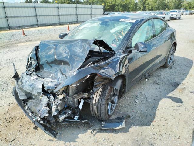 Photo 2 from auction – 2022 TESLA MODEL 3 with VIN 5YJ3E1EB0NF102079