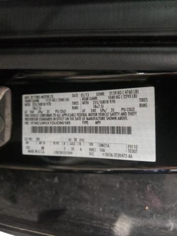 Photo 10 from auction – 2013 FORD ESCAPE SEL with VIN 1FMCU9HX1DUD86185